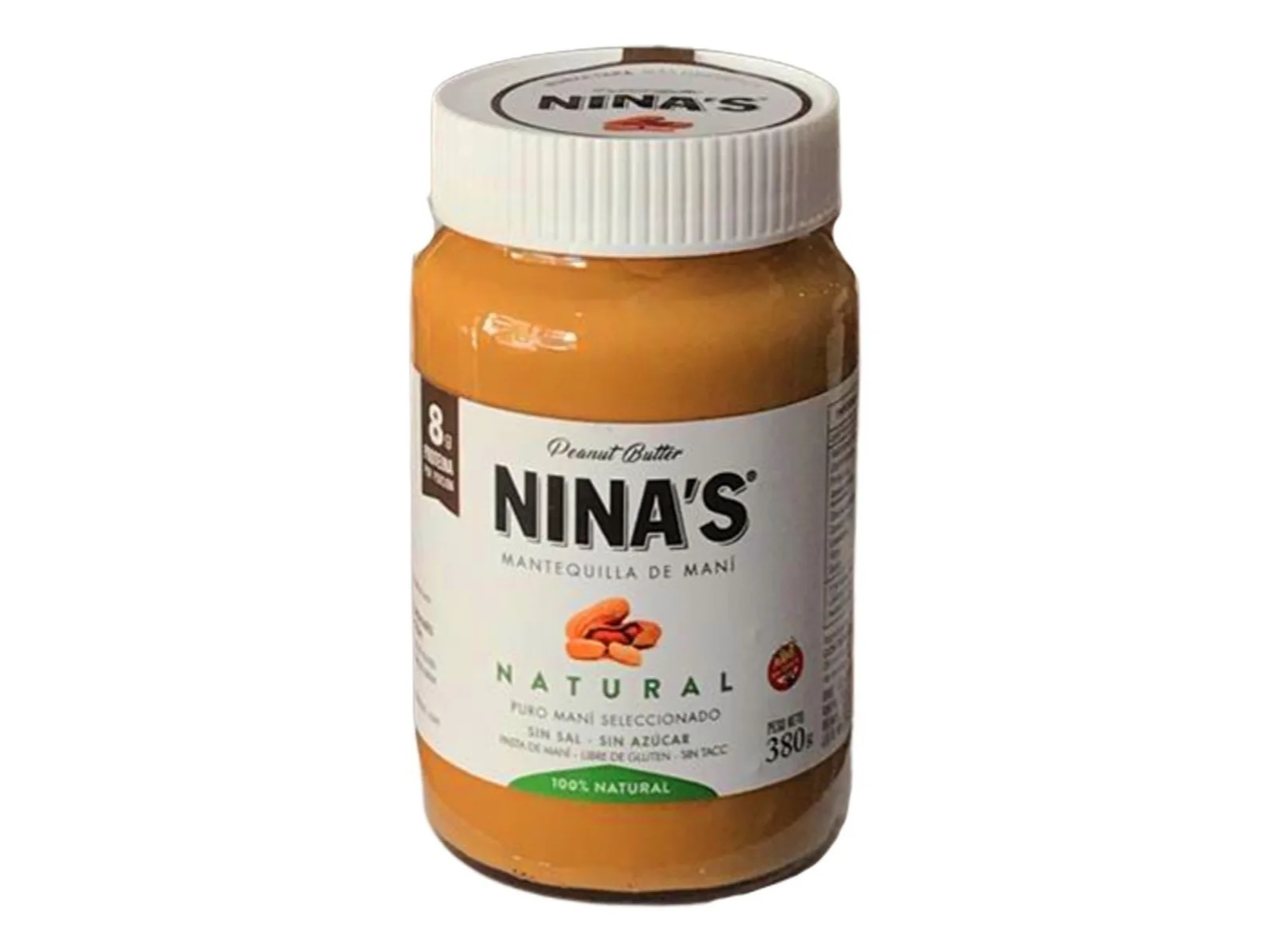 Mantequilla de Mani "Nina's" - 380 Grs.