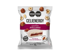 Alfajor base Harina de Avellanas con membrillo -Blanco- Celiernergy