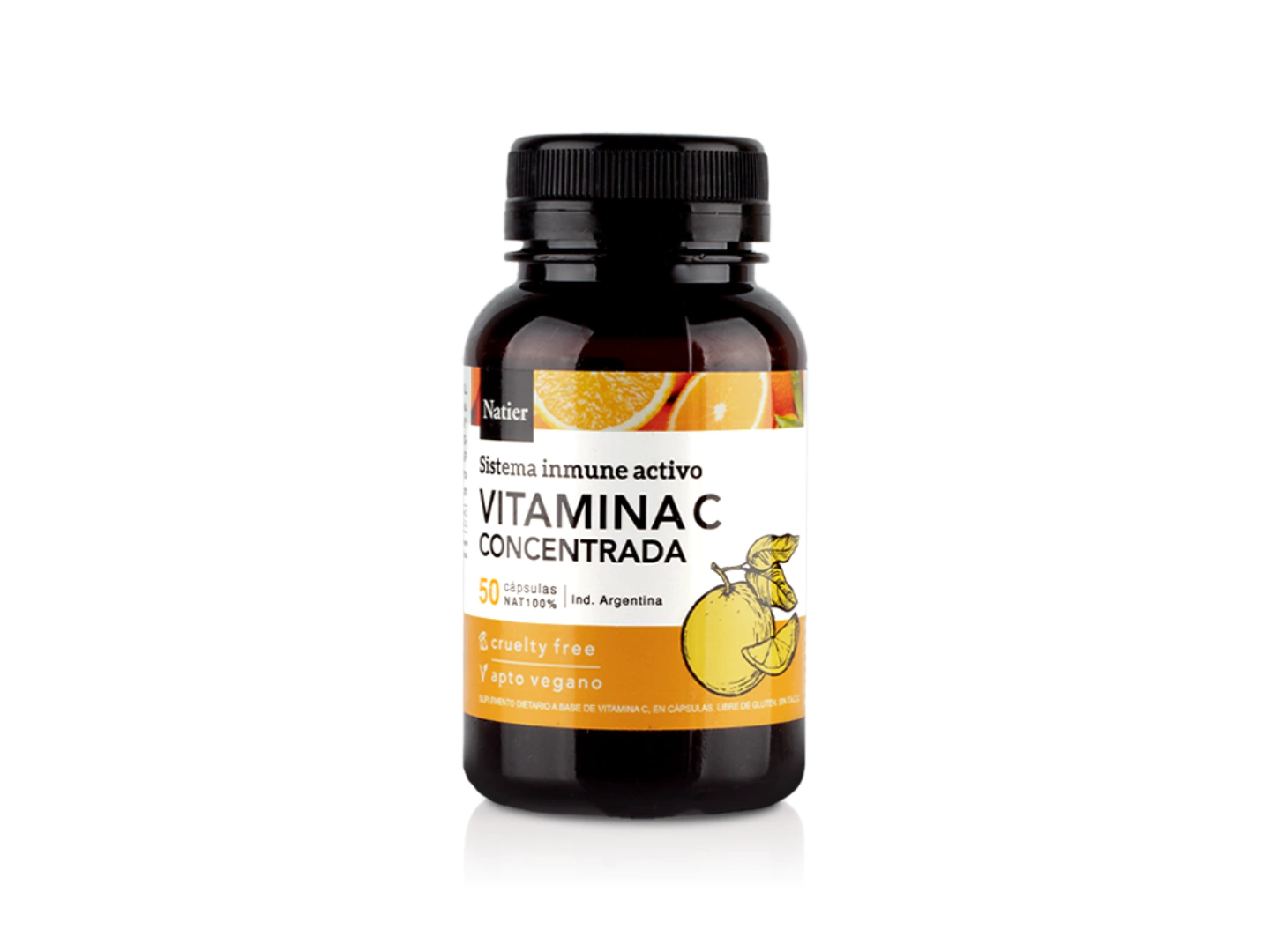 Vitamina C en cápsulas "Natier" - 50 cap.