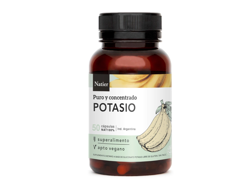 Potasio "Natier" - 50 capsulas