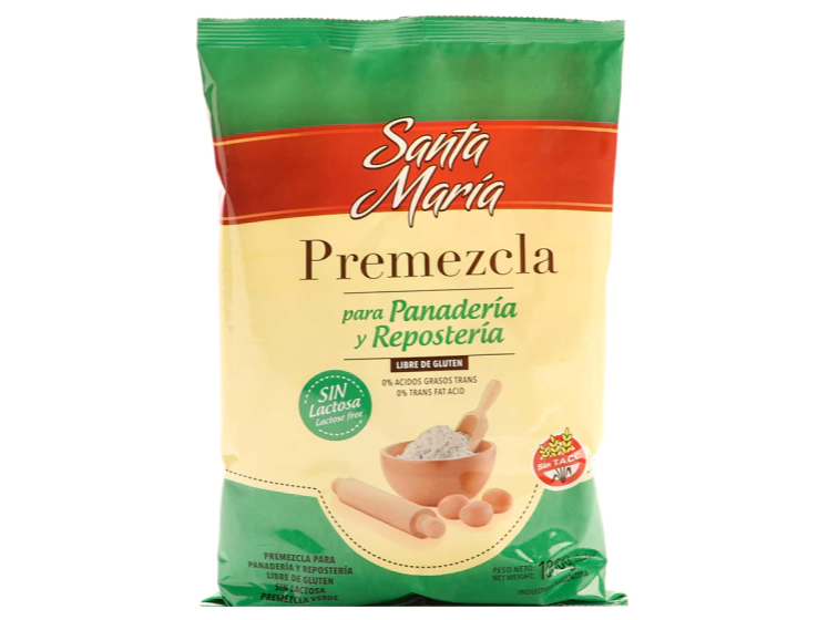 Premezcla "Santa Maria" Sin Lactosa - Kg.