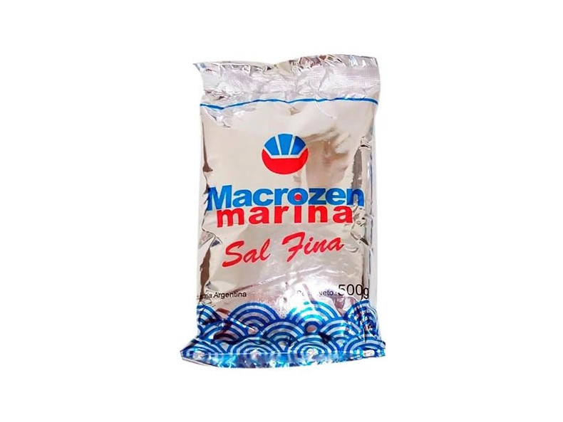 Sal Marina Fina "Macrozen" - 500 Grs