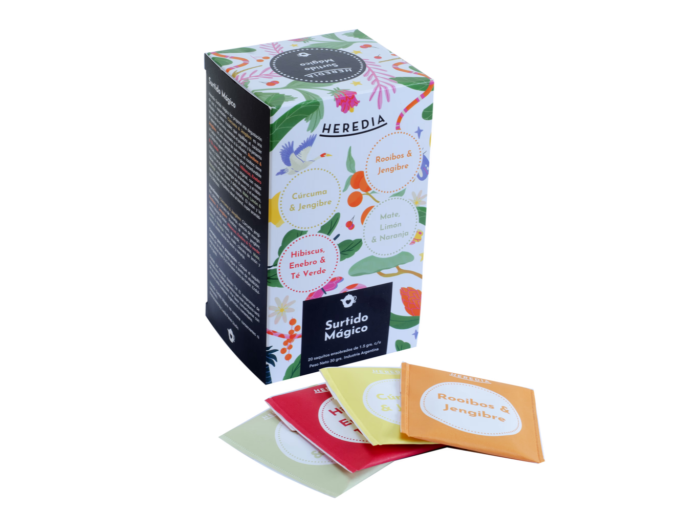 Té Surtido Mágico "Heredia"- 25 saquitos
