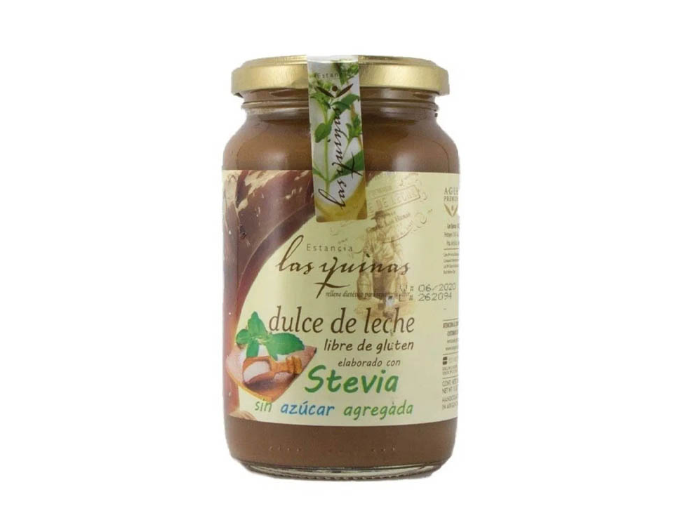 Dulce De Leche con Stevia "Las Quinas" - 450 Grs.