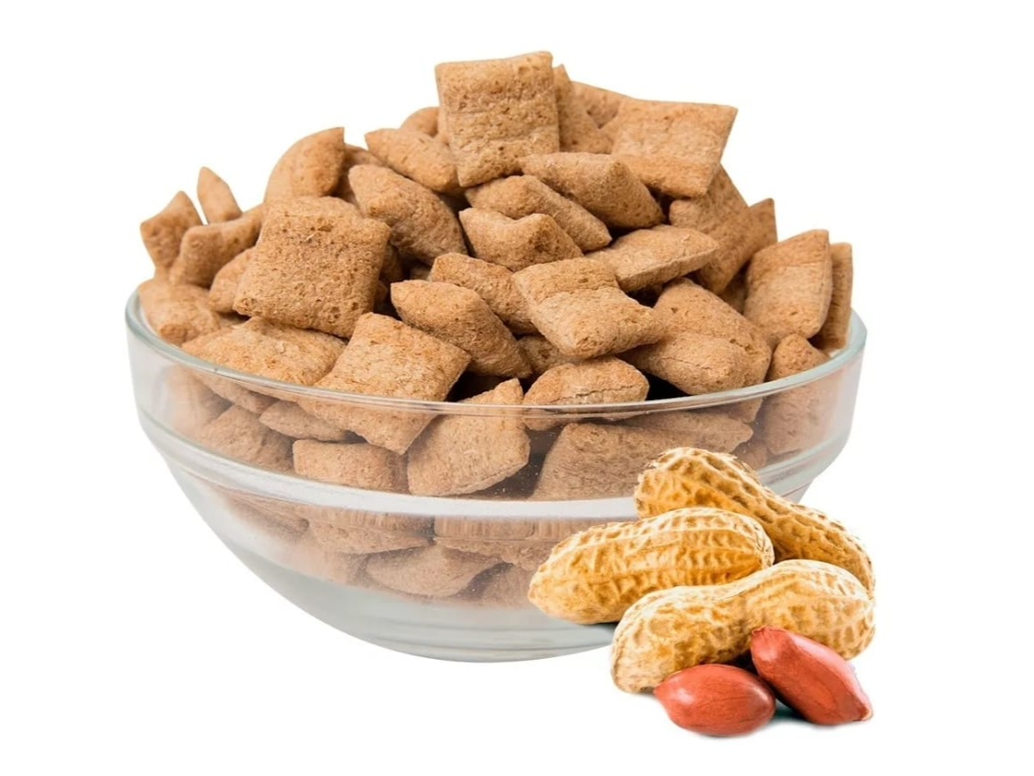 Almohaditas de Cereal con relleno de Crema de Maní "Granix"