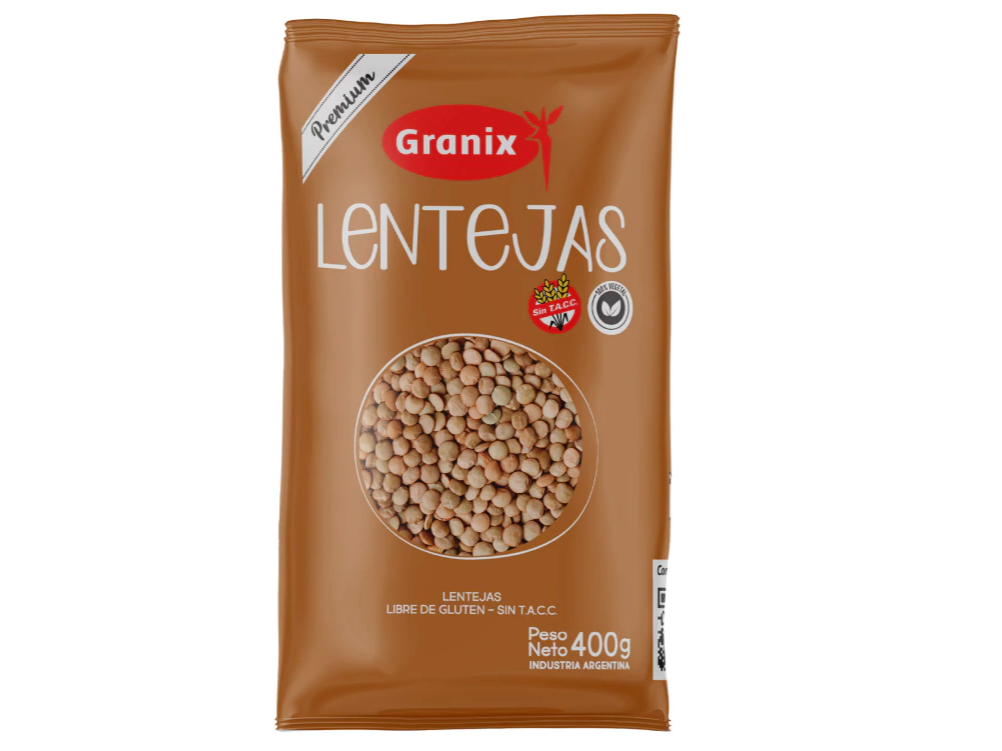 Lentejas "Granix" -  400 Grs.