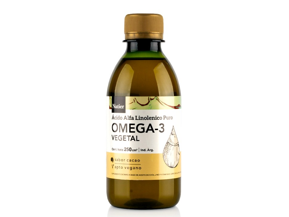 Omega 3 Vegetal Puro Bebible "Natier" - 250 ml