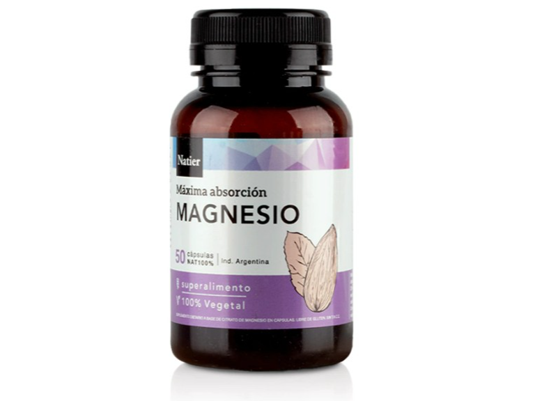 Citrato De Magnesio en Cápsula "Natier" - 50 capsulas