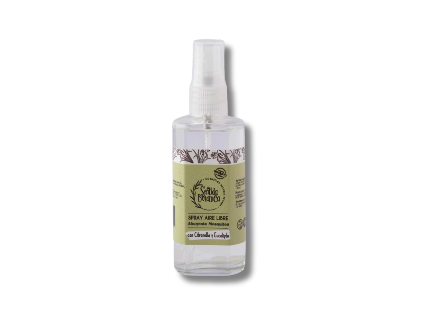 MINI SPRAY AHUYENTA MOSQUITOS "Sentido Botanico"- 60 ml