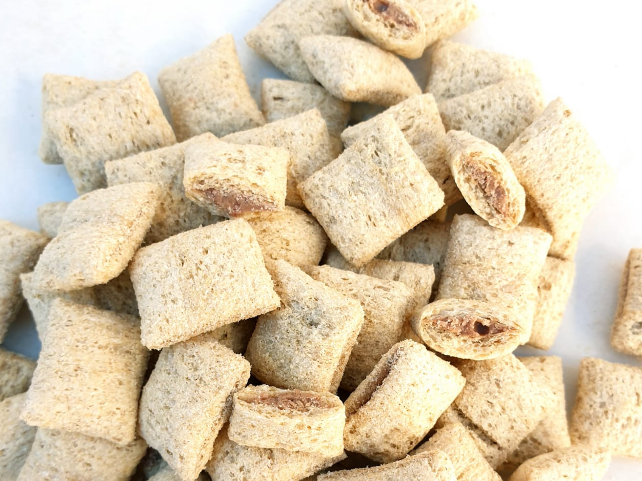 Almohaditas de Cereal con relleno de Avellana "Granix"