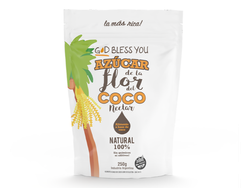 Azúcar de la Flor de Coco "God Bless You" - 250 Grs.