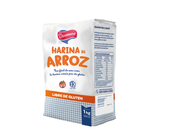 Harina de Arroz "Dicomere" (s/tacc) kg