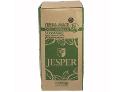 Yerba Mate "Jesper" sabor Hierbas Serranas - 500 Grs.