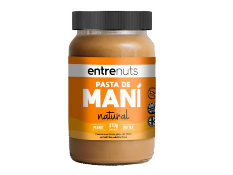 Pasta Mani Natural "Entre Nuts" - 370 grs