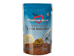 Semillas De Lino Molido "Natural Seed" - 200 Grs. con cierre zipper y Doypack