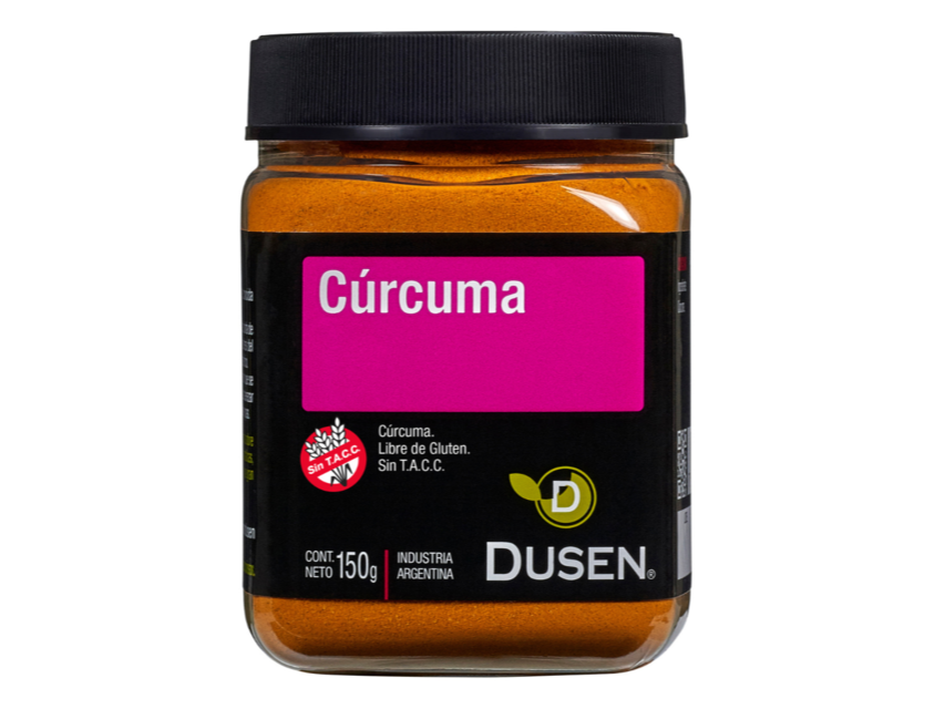 Cúrcuma "Dusen" SIN TACC - Pote de 150 Grs.