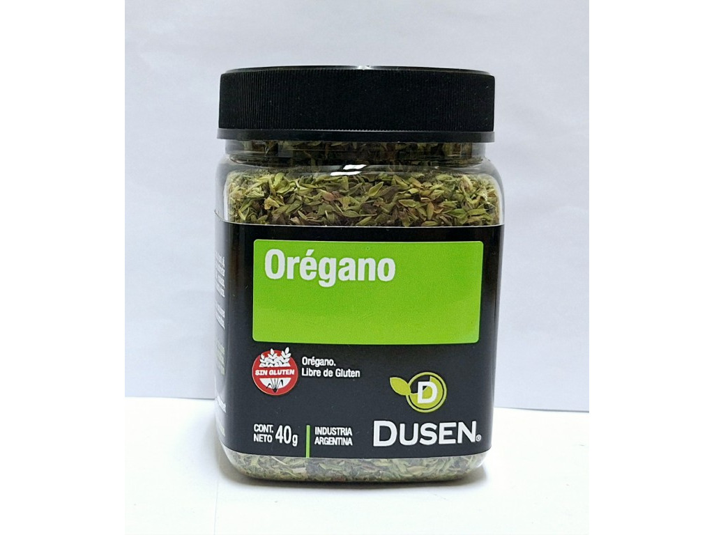 Orégano "Dusen" Sin TACC - Pote de 45 Grs.