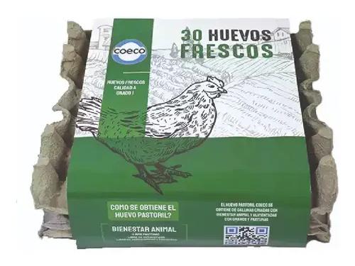 Huevos Pastoriles "Coeco" Maples - 30 Huevos