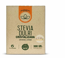Edulcorante Stevia "Dulri" Cristalizada - 300 Grs.