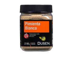 Pimienta Blanca Molida - sin Gluten Dusen 190 grs