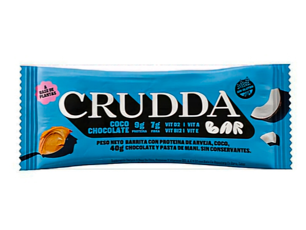 Crudda Bar Coco Chocolate - 40 Grs.