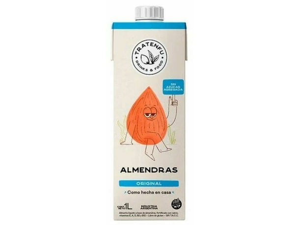 Bebida de Almendras "Tratenfu" Lt. - sabor Original
