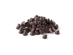 Gotitas de chocolate semiamargo