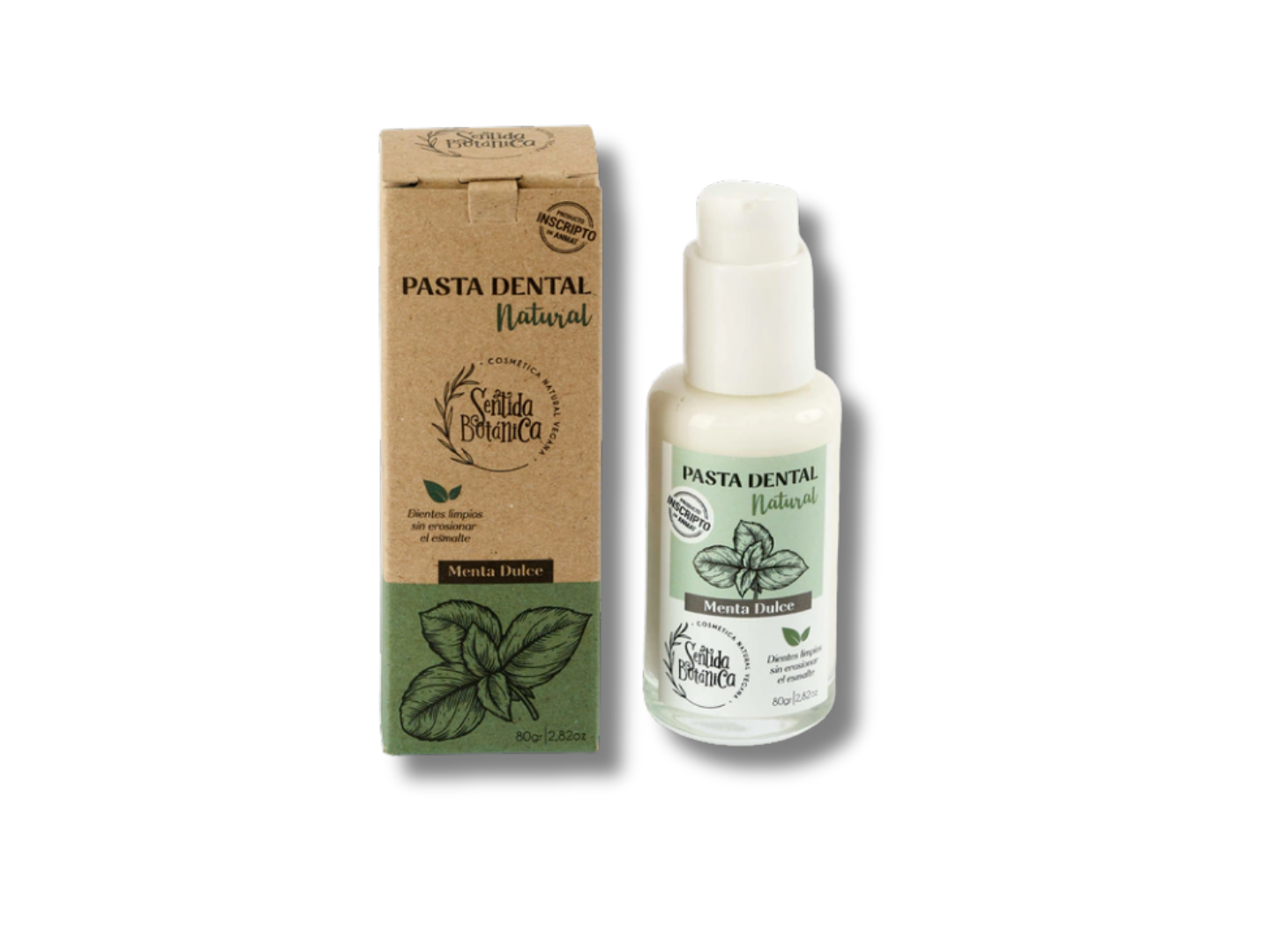 PASTA DENTAL "Sentida Botanica" - Menta Dulce - 80 ml