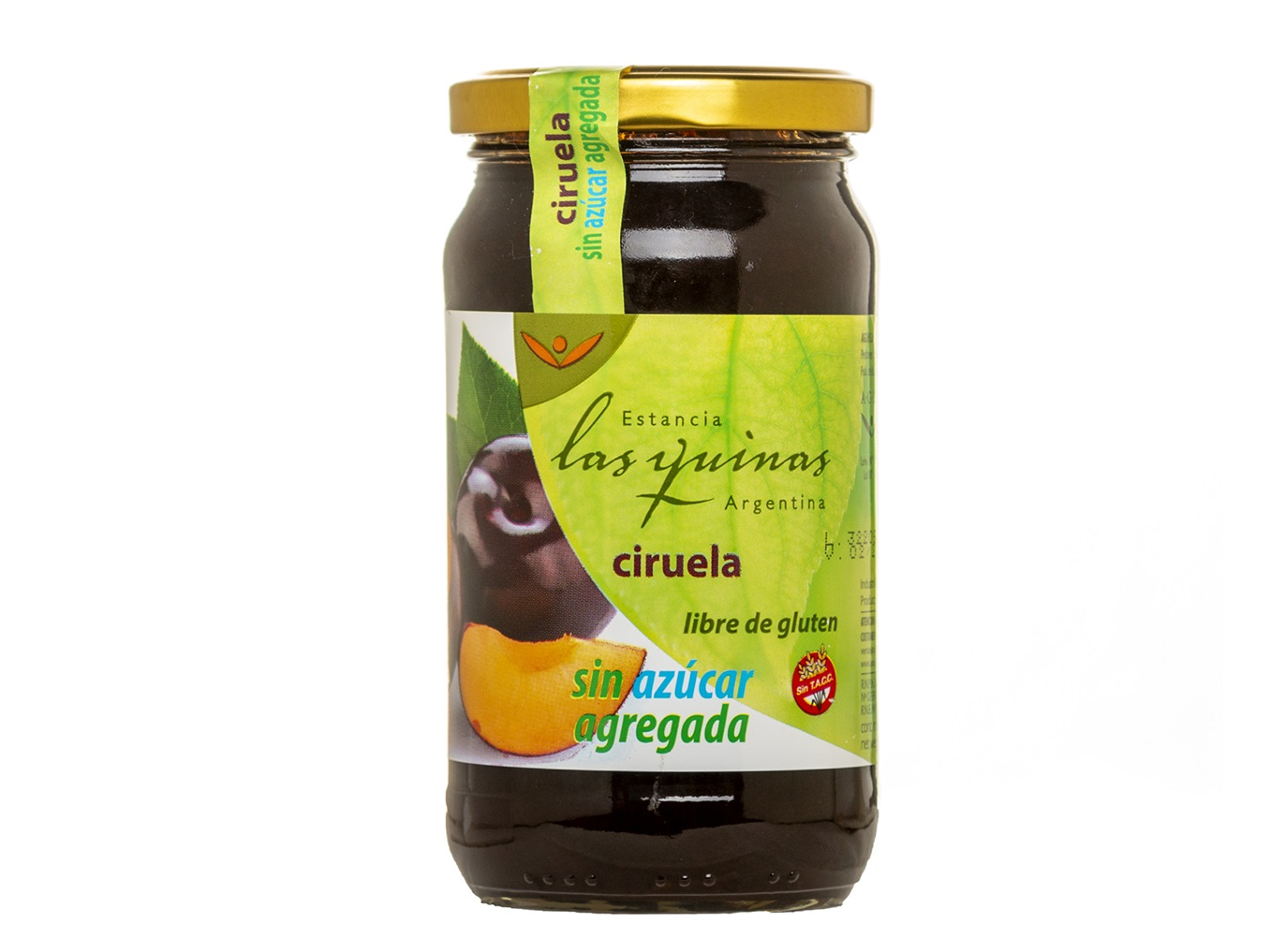 Mermeladas de Ciruela sin azúcar agregada "Las Quinas" - 400 Grs.