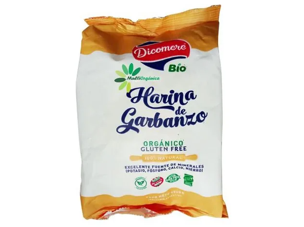 Harina de Garbanzo Orgánico "Dicomere" - 450 Grs.