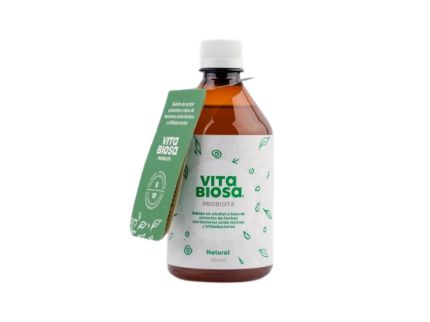 Probiotico Bebible "Vitabiosa" Sabor Natural - 500 Ml.