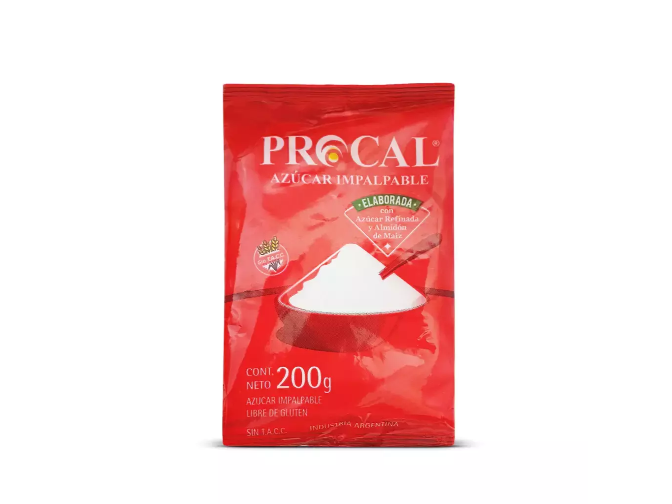 Azúcar Impalpable "Procal" - 200 Grs.