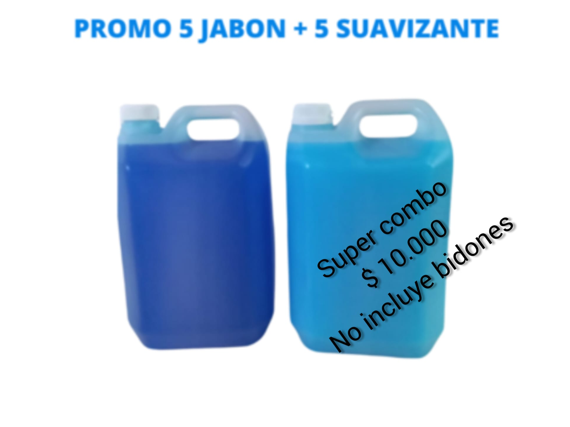 Jabón y suavizante