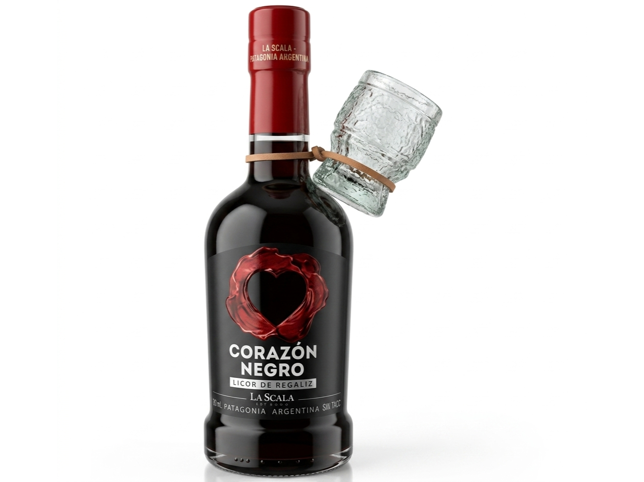 La Scala Corazón Negro Licor de Regaliz 250