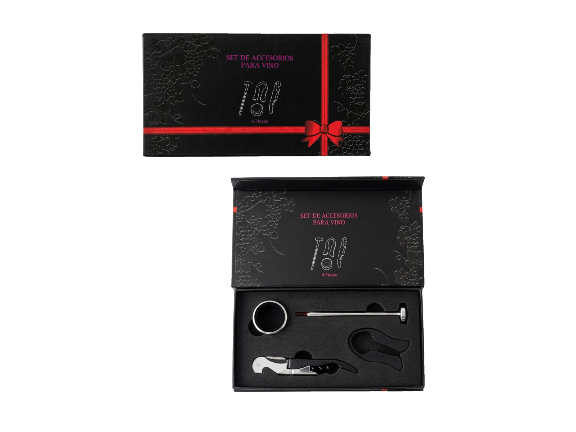 Set de accesorios para vino