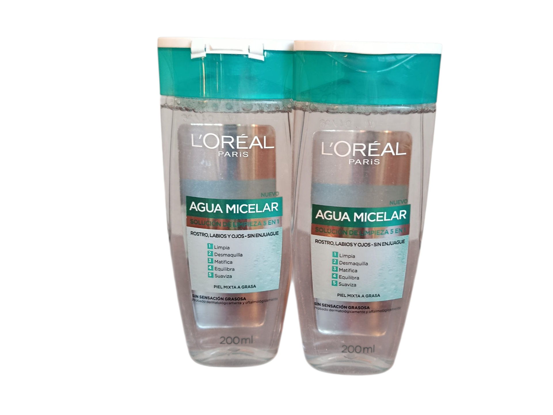 Agua micelar  mixta a grasa