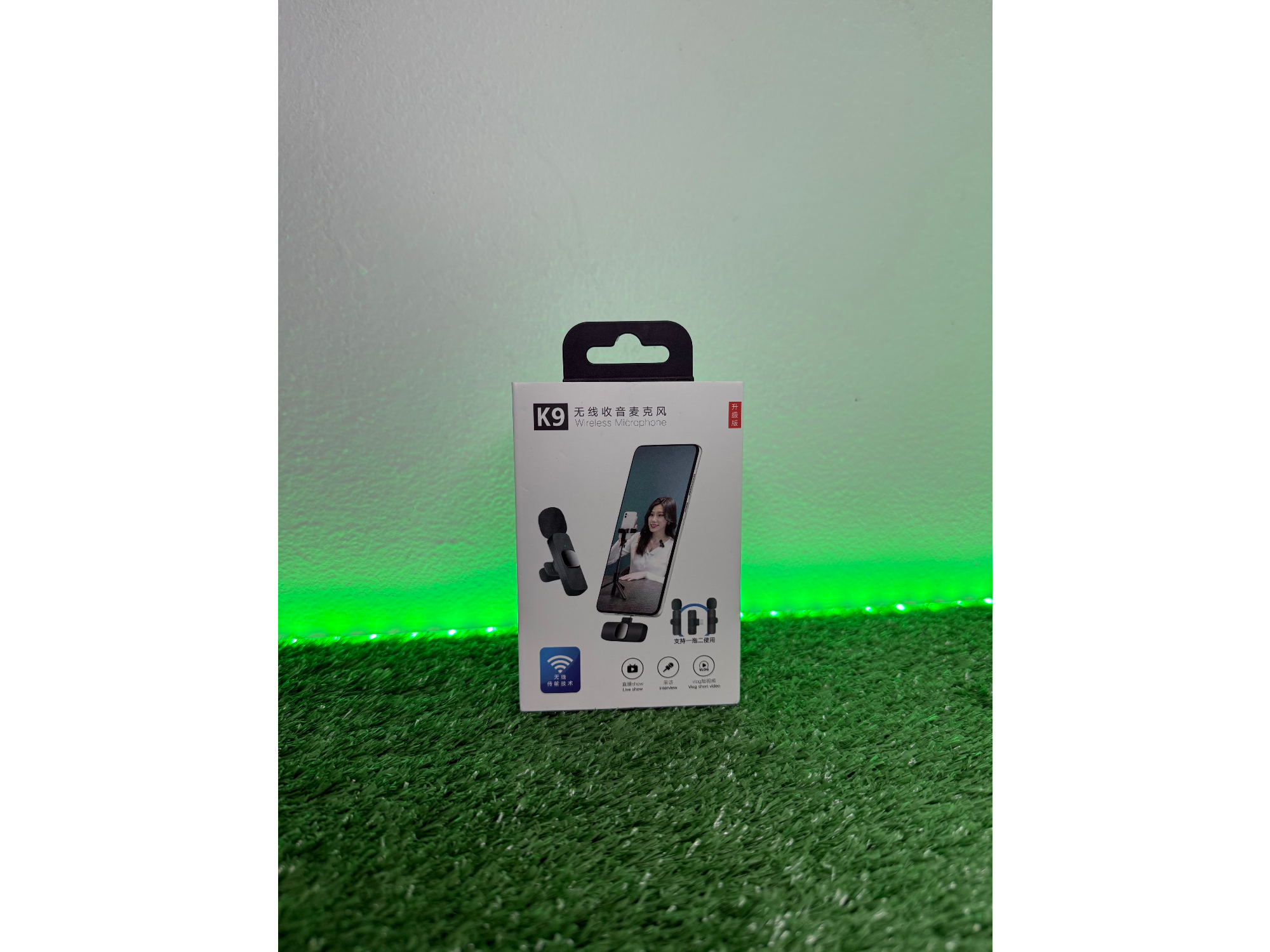 Micrófono inalámbrico K9 x2