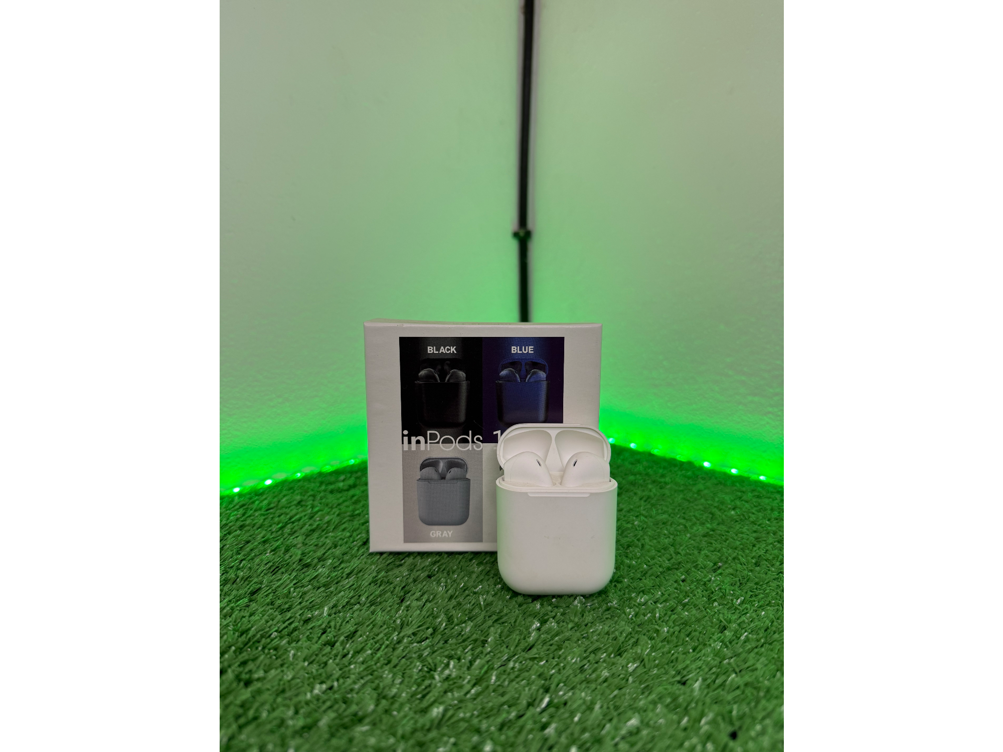 Auriculares i12 (Blanco)