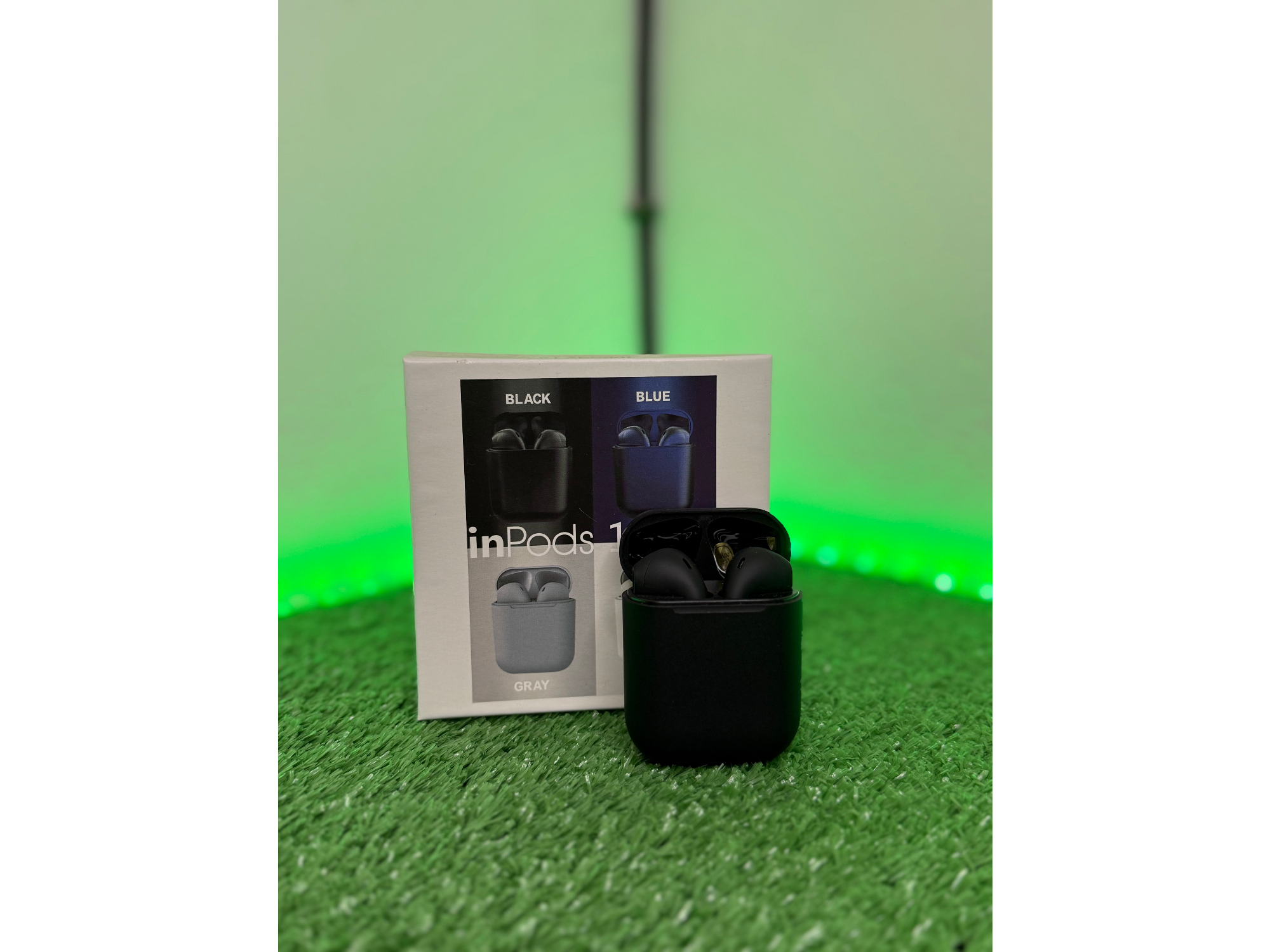 Auriculares i12 (Negro)