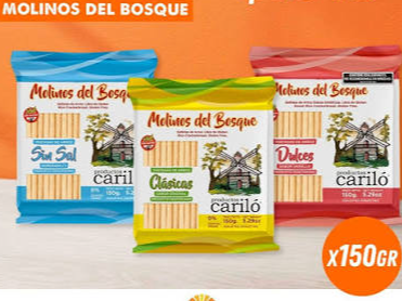 Tostadas de Arroz "Sin TACC" Molinos del Bosque - 150 grs