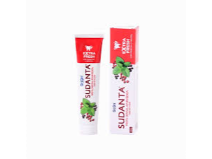 Pasta Dental Sudanta - Extra Fresh - Con Pimienta y Anis Estrellado (roja) x 100grs