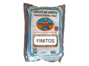 Fideos arroz Tradicional x 300 grs. Finitos - SoyArroz