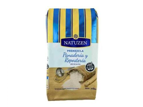 Premezcla "Sin TACC" para PANADERIA Y REPOSTERIA - Natuzen