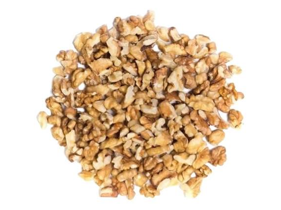 Nueces cuartillos light x 100 grs.