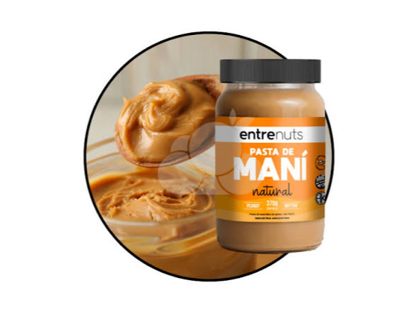 Pasta de Maní Natural x 370grs - Entrenuts