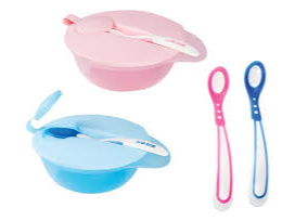 PLATO Y CUCHARA MARCA LOOPI