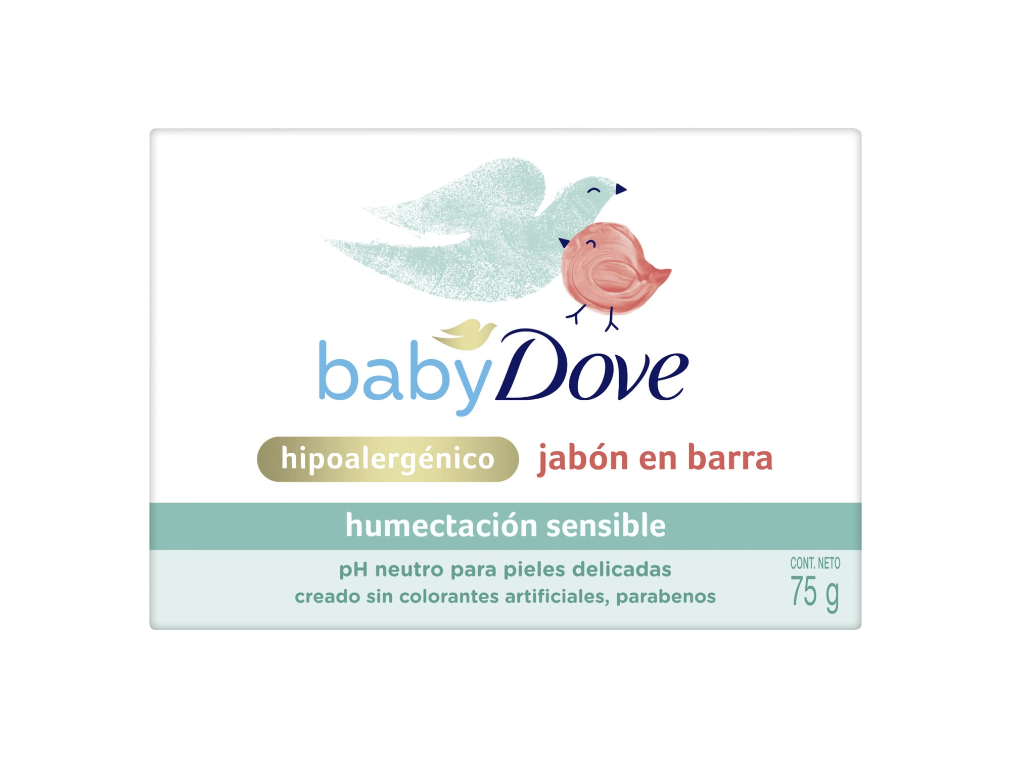 DOVEBABY JABON  HUMECTACION SENSIBLE 75G