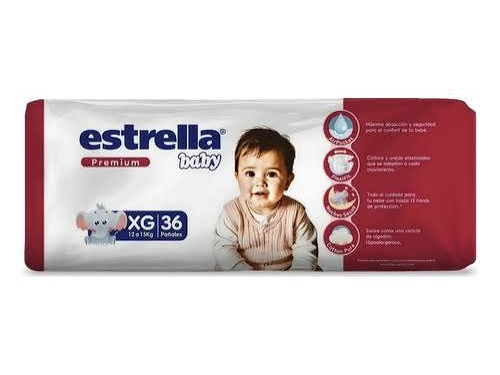 ESTRELLA PREMIUM TALLE XG x 36 U.