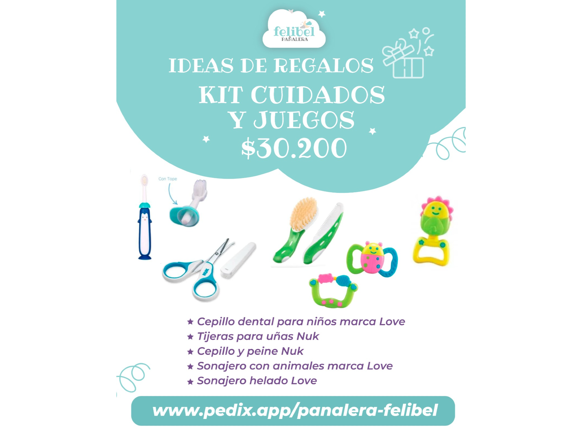 KIT CUIDADOS Y JUEGOS