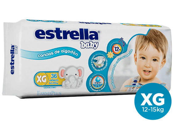 ESTRELLA TALLE XG x 36 U.